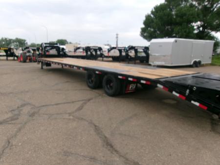 New 2027 PJ Trailers LDQ40D2BSWK-BYSC-JA06 Flatbed Trailer