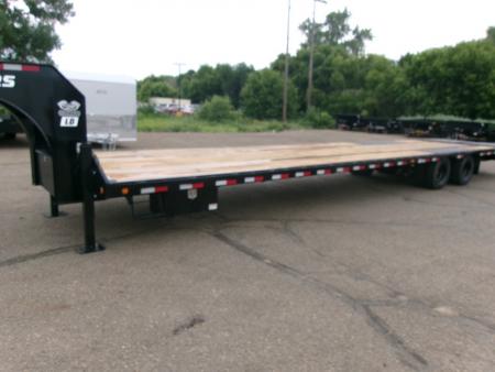 New 2027 PJ Trailers LDQ40D2BSWK-BYSC-JA06 Flatbed Trailer