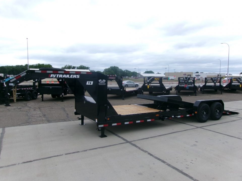 New 2027 PJ Trailers GN T6' 24' EQUIPMENT TILT Equipment Trailer