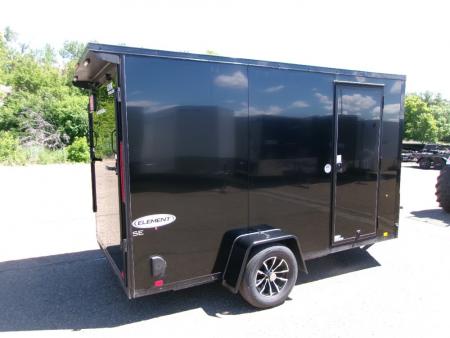 New 2026 Look Trailers 6X12 ELEMENT SE FLAT TOP SLOPED V NOSE Cargo / Enclosed Trailer