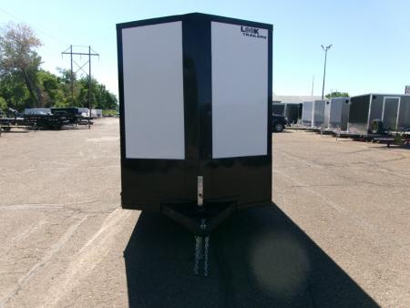 New 2026 Look Trailers 6X12 ST DLX FLAT TOP V NOSE 3K Cargo / Enclosed Trailer