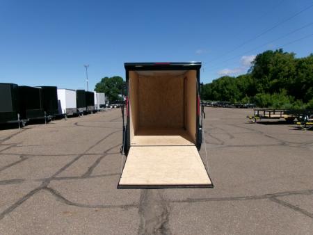 New 2026 Look Trailers 6X12 ST DLX FLAT TOP V NOSE 3K Cargo / Enclosed Trailer