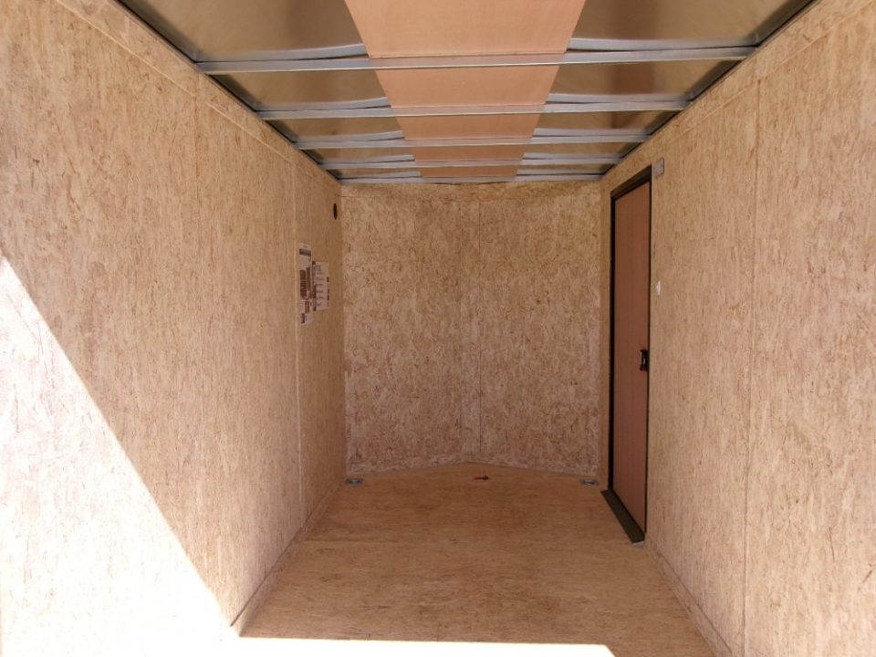New 2026 Look Trailers 6X12 ST DLX FLAT TOP V NOSE 3K Cargo / Enclosed Trailer