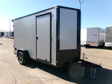 New 2026 Look Trailers 6X12 ST DLX FLAT TOP V NOSE 3K Cargo / Enclosed Trailer