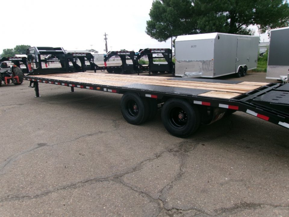 New 2027 PJ Trailers LDQ32D2BSWK-JA01 Flatbed Trailer