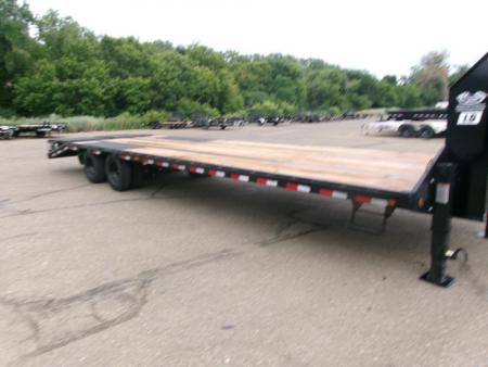 New 2027 PJ Trailers LDQ32D2BSWK-JA01 Flatbed Trailer