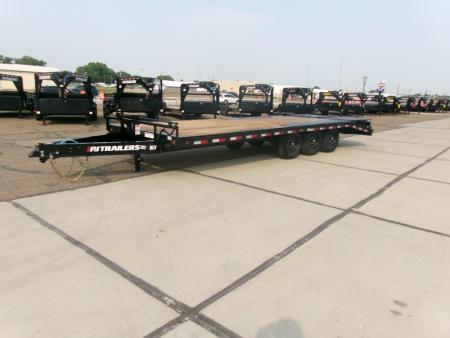 New 2027 PJ Trailers F8T2473BSYK Equipment Trailer