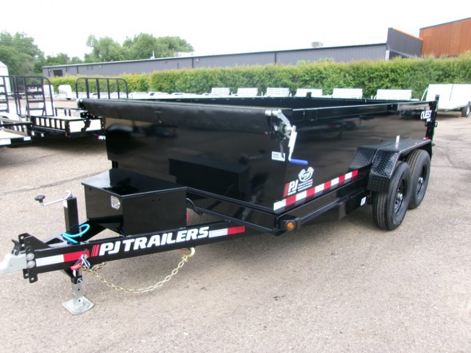 New 2027 PJ Trailers D7J1472BSSK Equipment Trailer