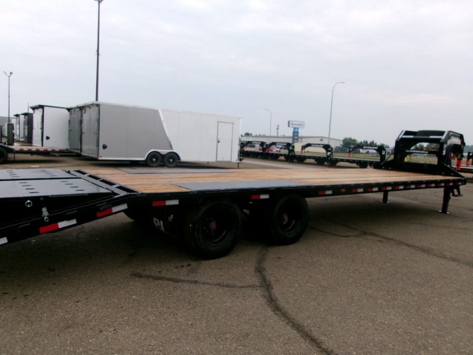 New 2027 PJ Trailers LDQ32D2BSWK-JA01 Flatbed Trailer