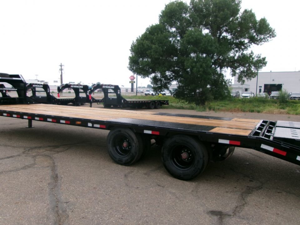 New 2027 PJ Trailers LDQ32D2BSWK-JA01 Flatbed Trailer
