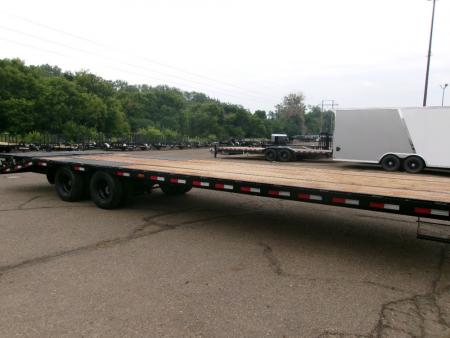New 2027 PJ Trailers LDQ32D2BSWK-JA01 Flatbed Trailer