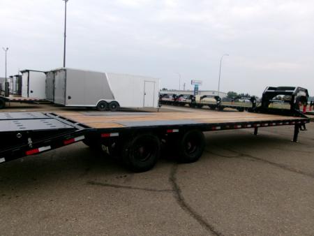New 2027 PJ Trailers LDQ32D2BSWK-JA01 Flatbed Trailer