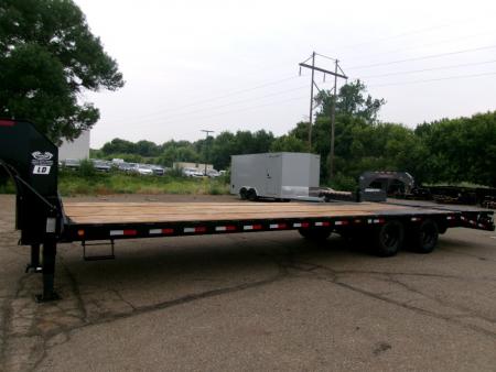New 2027 PJ Trailers LDQ32D2BSWK-JA01 Flatbed Trailer