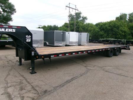 New 2027 PJ Trailers LDQ36D2BSWK-JA01 Flatbed Trailer