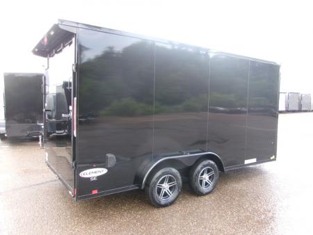 New 2026 Look Trailers 7.5X16 ELEMENT SE FLAT TOP SLOPED V-NOSE 7K Cargo / Enclosed Trailer