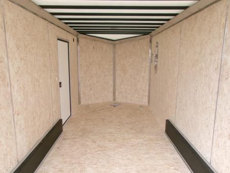 New 2026 Look Trailers 7.5X16 ELEMENT SE FLAT TOP SLOPED V-NOSE 7K Cargo / Enclosed Trailer