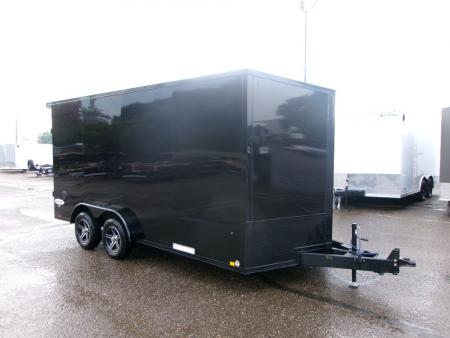 New 2026 Look Trailers 7.5X16 ELEMENT SE FLAT TOP SLOPED V-NOSE 7K Cargo / Enclosed Trailer