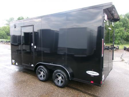 New 2026 Look Trailers 7.5X16 ELEMENT SE FLAT TOP SLOPED V-NOSE 7K Cargo / Enclosed Trailer