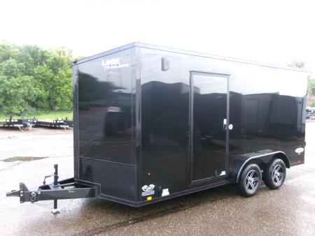 New 2026 Look Trailers 7.5X16 ELEMENT SE FLAT TOP SLOPED V-NOSE 7K Cargo / Enclosed Trailer