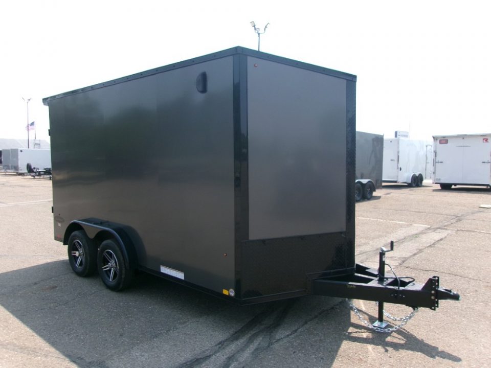 New 2026 Look Trailers 7.5X14 ELEMENT SE FLAT TOP SLOPED V-NOSE 7K Cargo / Enclosed Trailer