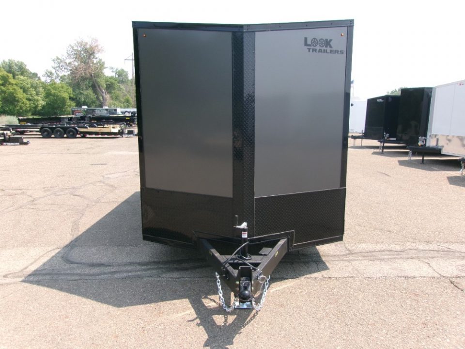 New 2026 Look Trailers 7.5X14 ELEMENT SE FLAT TOP SLOPED V-NOSE 7K Cargo / Enclosed Trailer