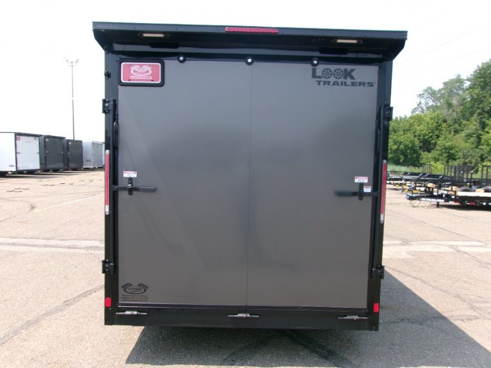 New 2026 Look Trailers 7.5X14 ELEMENT SE FLAT TOP SLOPED V-NOSE 7K Cargo / Enclosed Trailer