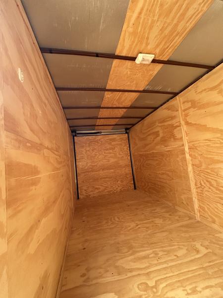 New 2026 Family Trailer 7x16 Tandem Axle Cargo / Enclosed Trailer- Screwless Exterior-Blackout Pkg-Rear Spoiler