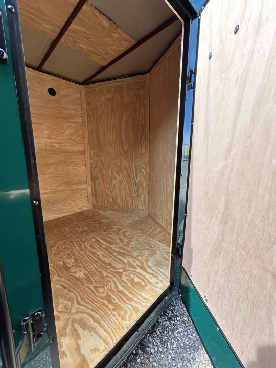 New 2026 Family Trailer 7x16 Tandem Axle Cargo / Enclosed Trailer-Screwless Exterior-Blackout Pkg-Rear Spoiler