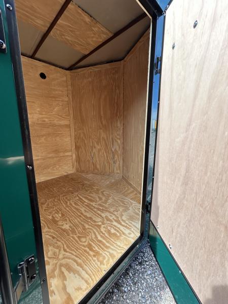 New 2026 Family Trailer 7x16 Tandem Axle Cargo / Enclosed Trailer-Screwless Exterior-Blackout Pkg-Rear Spoiler