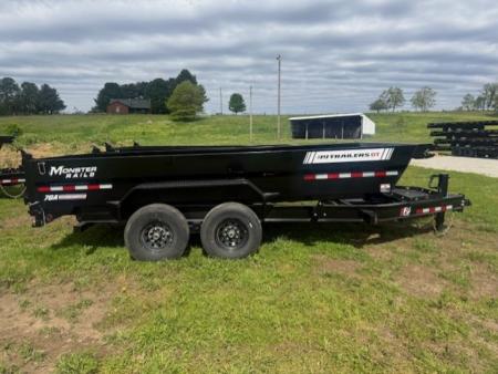 New 2026 PJ Trailers 83" x 16' DT1 Dump Trailer