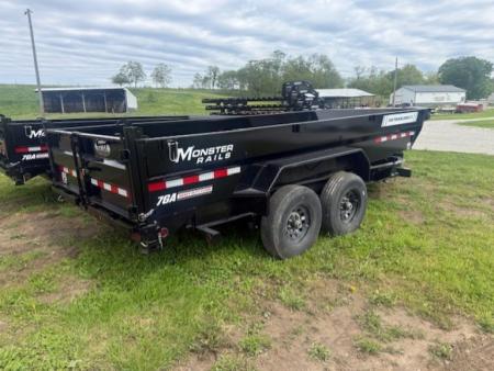 New 2026 PJ Trailers 83" x 16' DT1 Dump Trailer