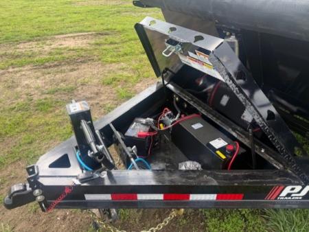 New 2026 PJ Trailers 83" x 16' DT1 Dump Trailer