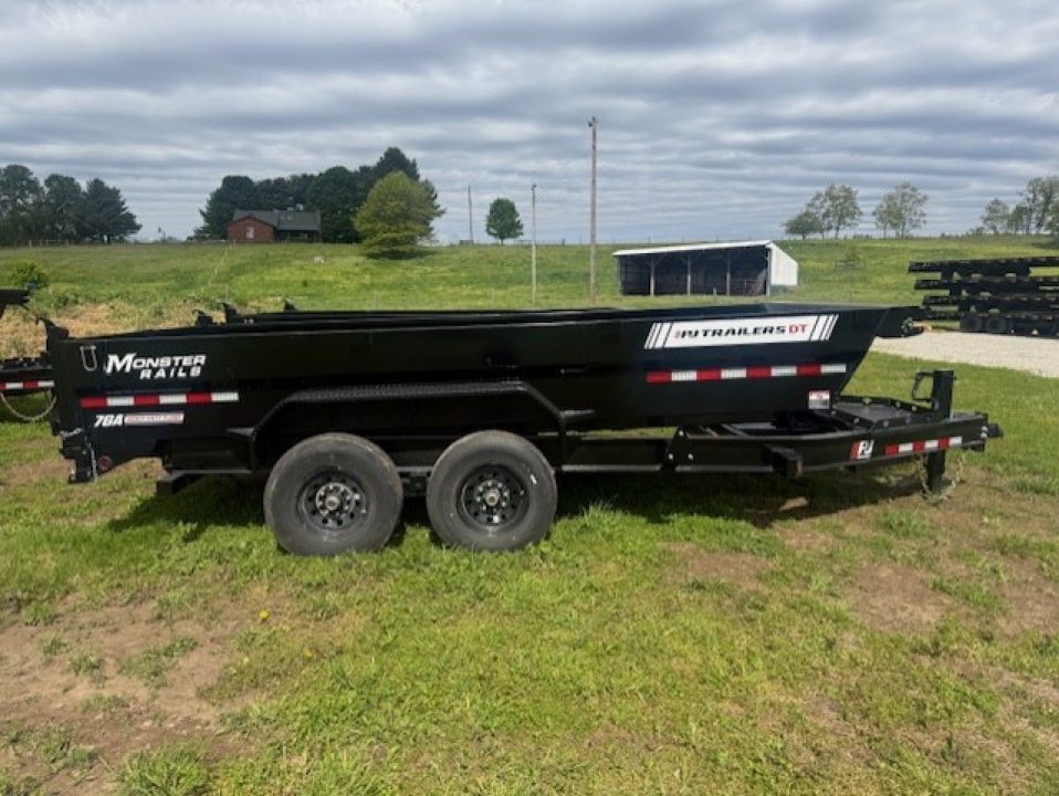 New 2026 PJ Trailers 83" x 16' DT1 Dump Trailer