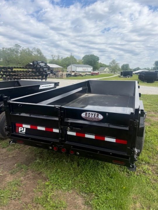 New 2026 PJ Trailers 83" x 16' DT1 Dump Trailer
