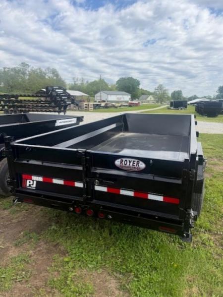 New 2026 PJ Trailers 83" x 16' DT1 Dump Trailer