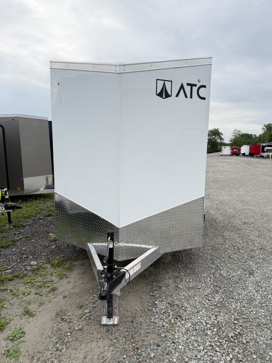 New NEW 2027 ATC 6x10 + 2' V-Nose "STo300” Aluminum Cargo Trailer w/ Ramp
