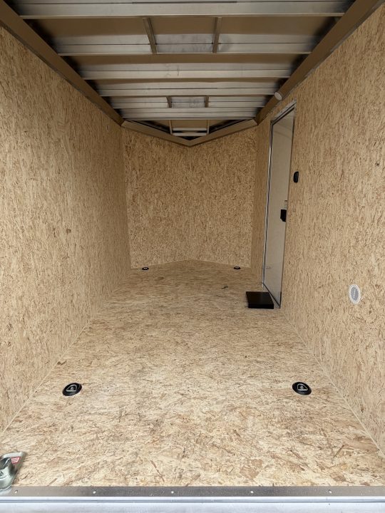 New NEW 2027 ATC 6x10 + 2' V-Nose "STo300” Aluminum Cargo Trailer w/ Ramp