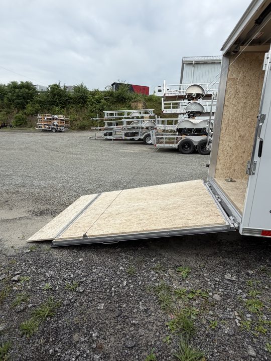 New NEW 2027 ATC 6x10 + 2' V-Nose "STo300” Aluminum Cargo Trailer w/ Ramp