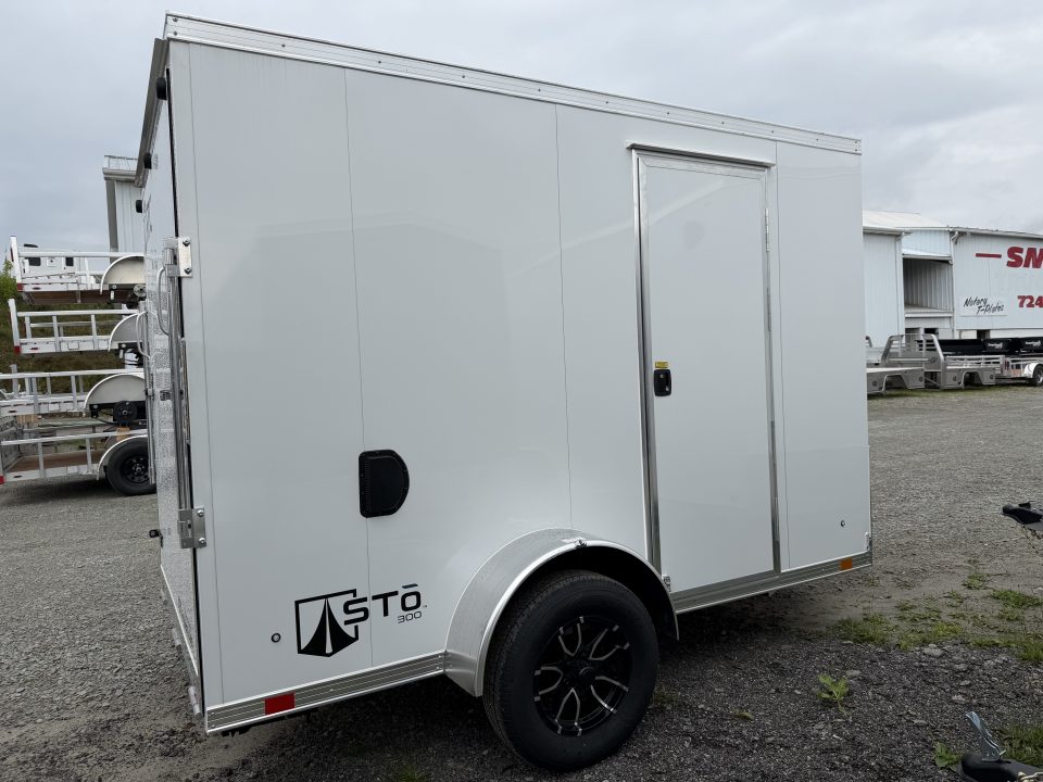 New NEW 2027 ATC 6x10 + 2' V-Nose "STo300” Aluminum Cargo Trailer w/ Ramp