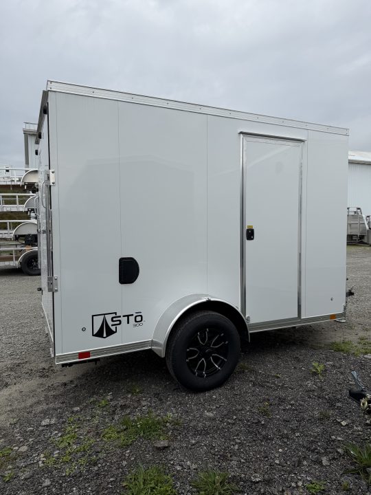 New NEW 2027 ATC 6x10 + 2' V-Nose "STo300” Aluminum Cargo Trailer w/ Ramp