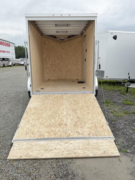 New NEW 2027 ATC 6x10 + 2' V-Nose "STo300” Aluminum Cargo Trailer w/ Ramp