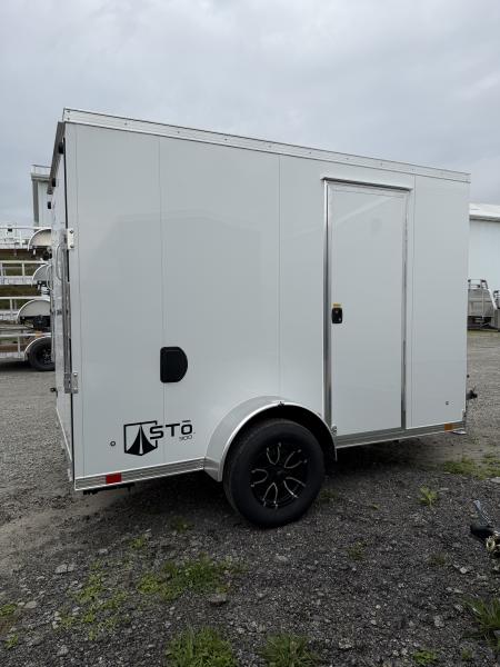 New NEW 2027 ATC 6x10 + 2' V-Nose "STo300” Aluminum Cargo Trailer w/ Ramp