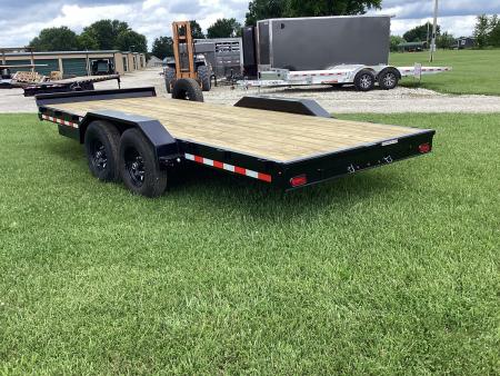 New 2026 H&H Trailers 18 FT Flat Deck Equipment Trailer, 14K
