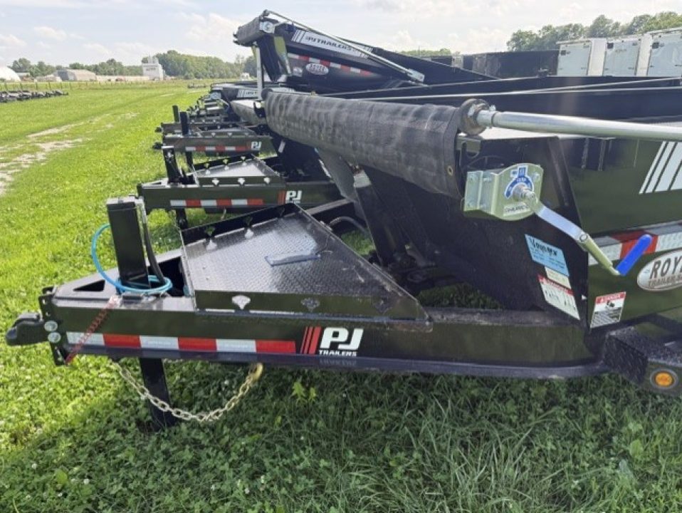 New 2026 PJ Trailers 83" x 16' DT Telescopic w/ Voyager Package Dump Trailer