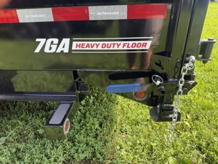 New 2026 PJ Trailers 83" x 16' DT Telescopic w/ Voyager Package Dump Trailer