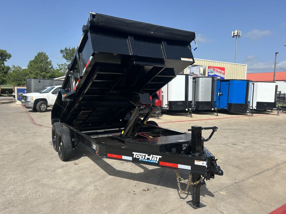 New 2026 Top Hat DX14 14'x7'x Dump Trailer