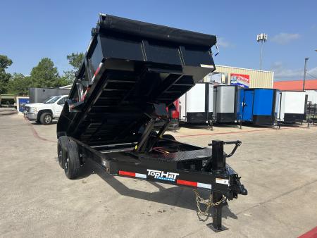 New 2026 Top Hat DX14 14'x7'x Dump Trailer