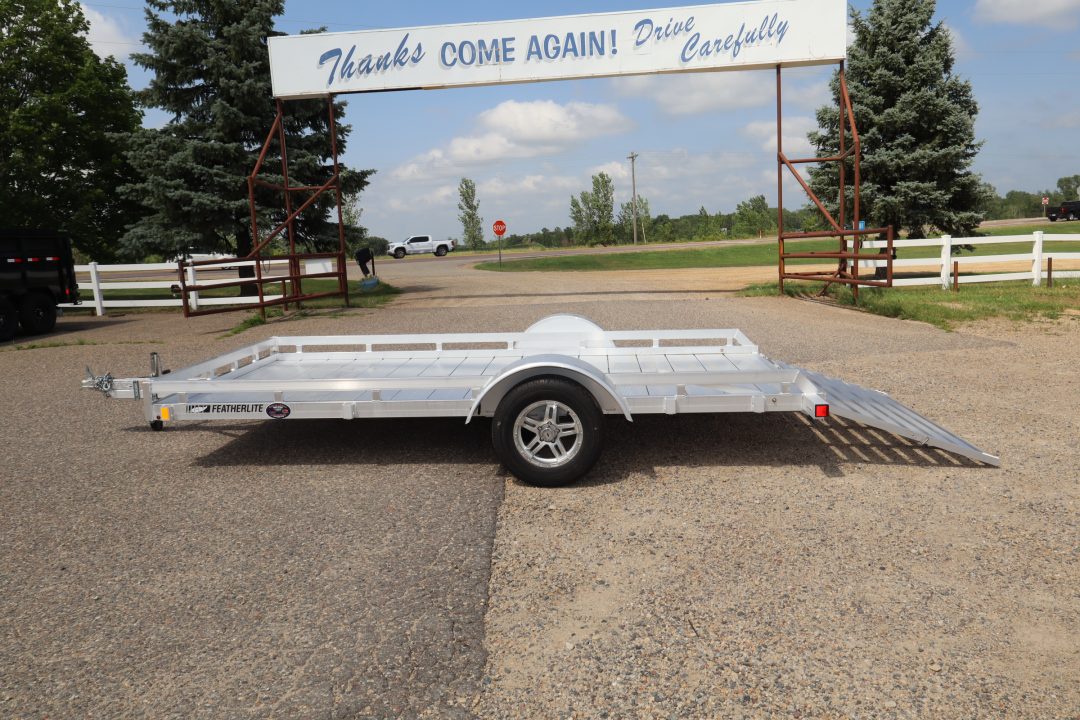 New 2026 Featherlite Trailers 1693 14' Utility Trailer