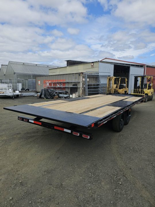 New DECKOVER 2026 Diamond C Trailers DET207 20' X 102" 15,500 GVWR FULL TILT BLUETOOTH ONYX BLACK