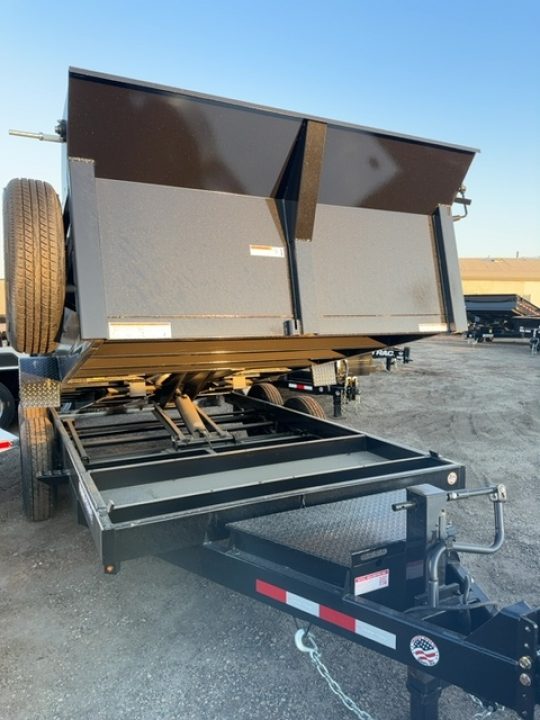 New 2025 Sure-Trac 7 x 14 HD Low Profile Dump Trailer, 14K Scissor Dump Trailer